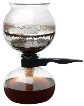 قهوه ساز شیشیه ای مشکی 1 لیتری پِبو