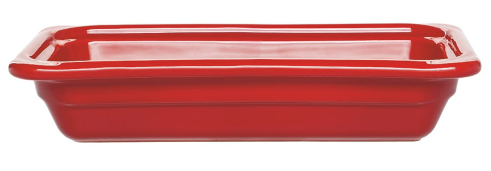 امیل هنری - ظرف گاسترون 1/2 گود مستطیل - قرمز - 26×32 سانتی متر