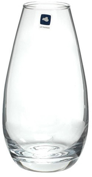گلدان شیشه ای شفاف 17 سانتی متری جیاردینو