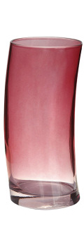 لیوان شیشه ای بلند قرمز سویینگ