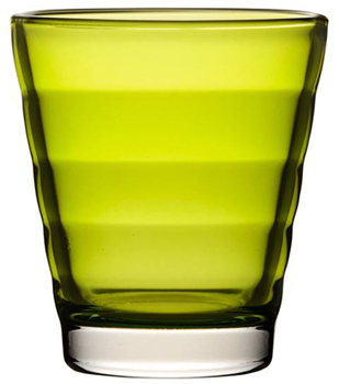 لیوان شیشه ای سبز 250 میلی لیتری ویو