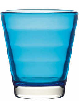 لیوان شیشه ای آبی روشن 250 میلی لیتری ویو