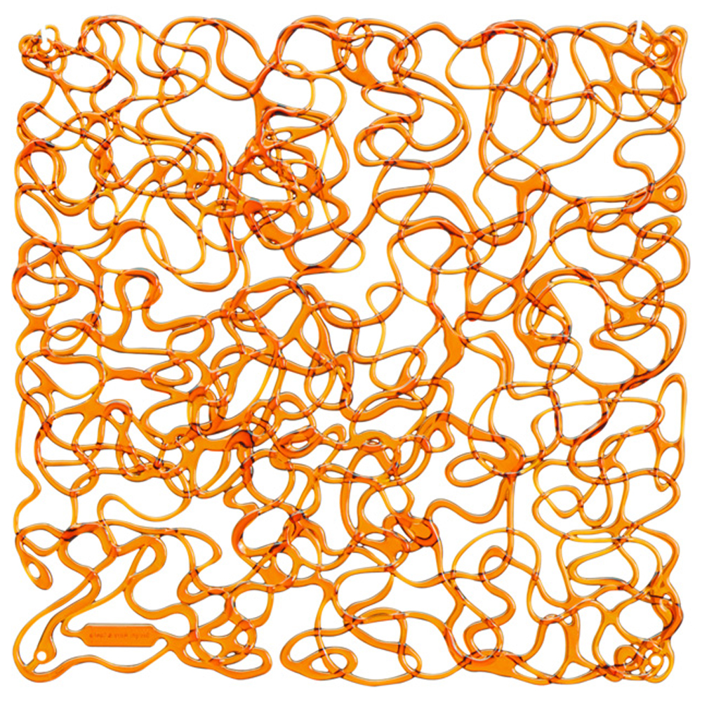 کزیل-پارتیشن دیواری فیوژن- نارنجی رنگ - تک