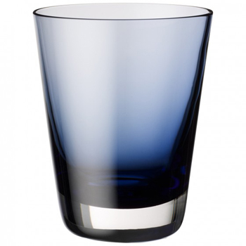 لیوان شیشه ای آبی 10.8 سانتی متری کالر کانسپت
