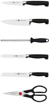 سرویس 7پارچه چاقوی آشپزخانه فُر ستار