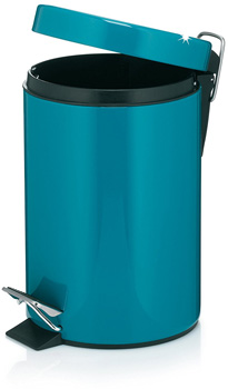 سطل زباله پدالی آبی 3 لیتری 