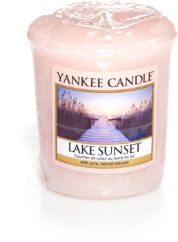 شمع کوچک لیوانی با رایحه غروب دریاچه 
