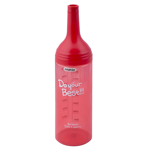 مانیا - بطری آبلیمو خوری و روغن ریز- 105020 قرمز بزرگ