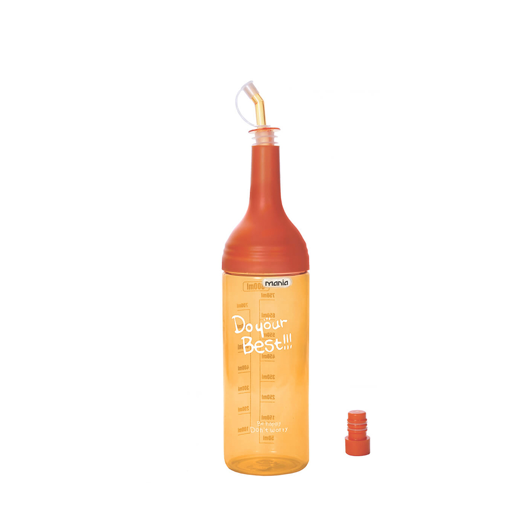 مانیا -  بطری آبلیمو خوری و روغن ریز کوچک- 105030 نارنجی