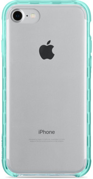 قاب شفاف گوشی موبایل آبی فیروزه ای iPhone 7