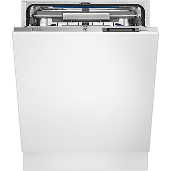 الکترولوکس  - ماشین ظرفشویی توکار 15 نفره - A+++ . میزان صدا 39 دسیبل - میزان مصرف آب: 11 لیتر-   7 ب برنامه و 5 دما - برنامه 2 در 1 flexi wash برای تنظیم شستشوی مت