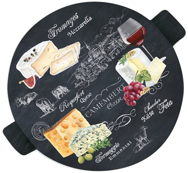 ظرف سرو پنیر گرد 30 سانتی متری دنیای پنیر