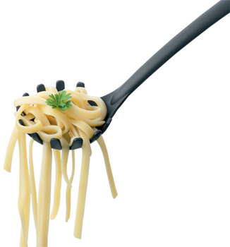 قاشق اسپاگتی صورتی