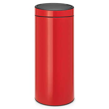 سطل زباله لمسی قرمز 30 لیتری