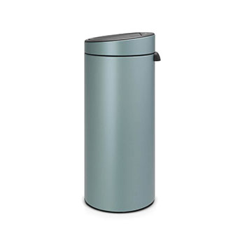 سطل زباله لمسی سبز متالیک 30 لیتری