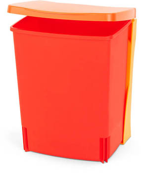 سطل زباله 10 لیتری قرمز توکار