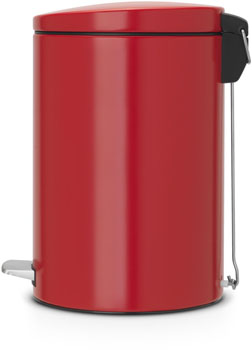 سطل زباله پدالی قرمز 20 لیتری سایلنت